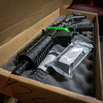 shipping box for rifle